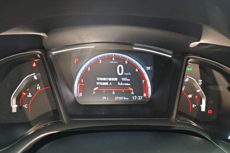 Used Honda Civic 2021 HATCHBACK 220TURBO CVT Trendy Cool Edition Instrument Cluster