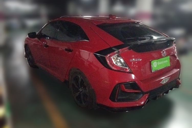 Used Honda Civic 2021 HATCHBACK 220TURBO CVT Trendy Cool Edition Rear Left 45 Deg