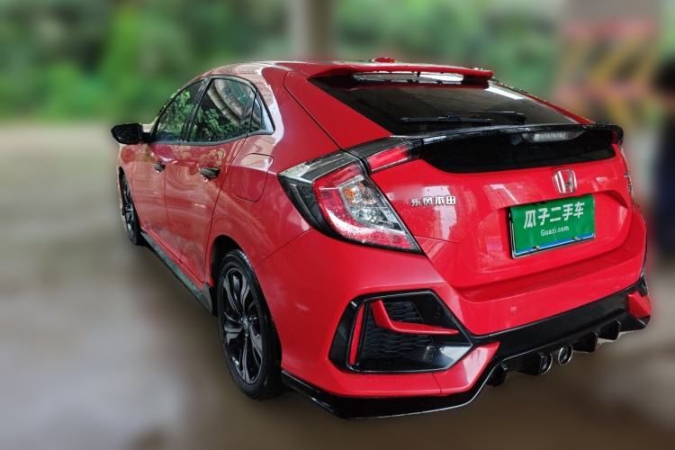Used Honda Civic 2021 HATCHBACK 220TURBO CVT Trendy Cool Edition Rear Left 45 Deg