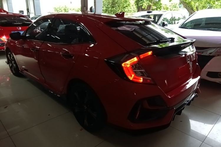 Used Honda Civic 2021 HATCHBACK 220TURBO CVT Trendy Cool Edition Rear Left 45 Deg