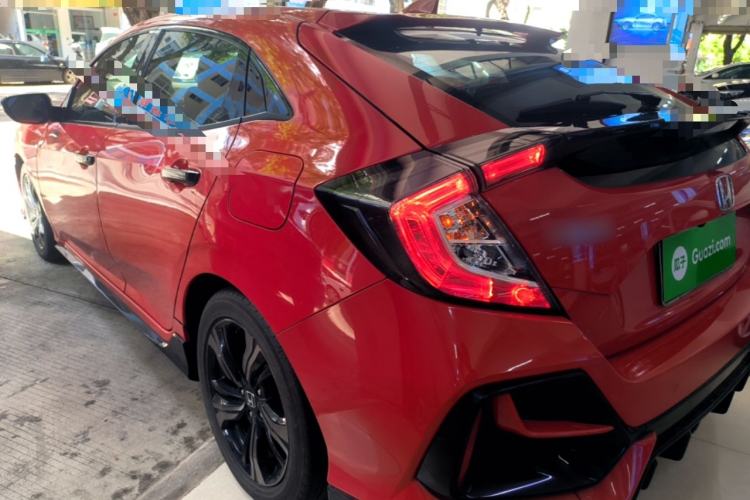 Used Honda Civic 2021 HATCHBACK 220TURBO CVT Dynamic Control Rear Left 45 Deg