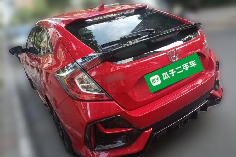 Used Honda Civic 2021 HATCHBACK 220TURBO CVT Trendy Cool Edition Rear Left 45 Deg