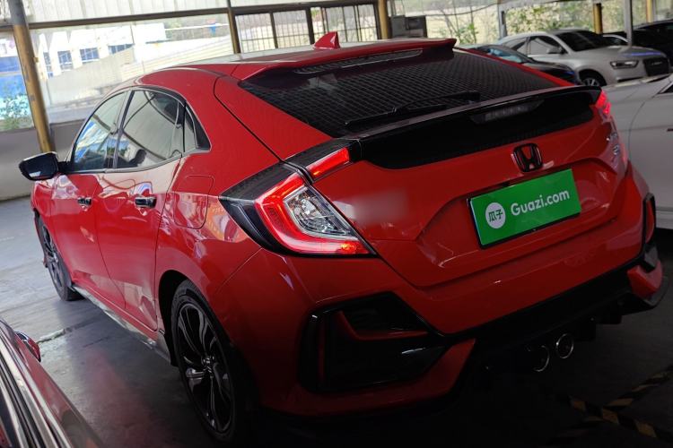 Used Honda Civic 2021 HATCHBACK 220TURBO CVT Trendy Cool Edition Rear Left 45 Deg
