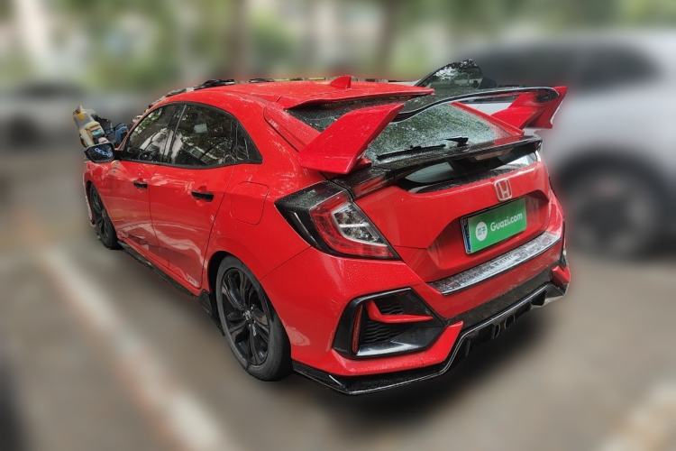 Used Honda Civic 2021 HATCHBACK 220TURBO CVT Trendy Cool Edition Rear Left 45 Deg