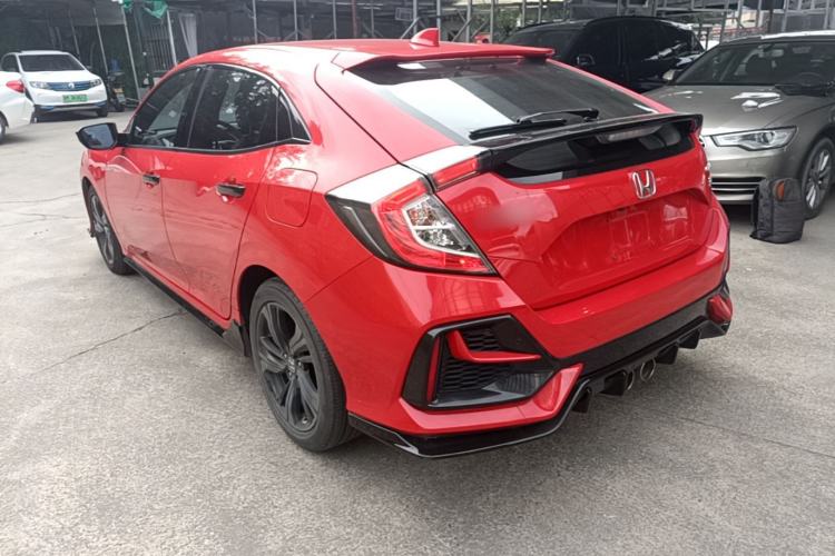 Used Honda Civic 2021 HATCHBACK 220TURBO CVT Trendy Cool Edition Rear Left 45 Deg