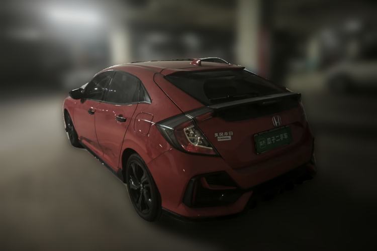Used Honda Civic 2021 HATCHBACK 220TURBO CVT Trendy Cool Edition Rear Left 45 Deg
