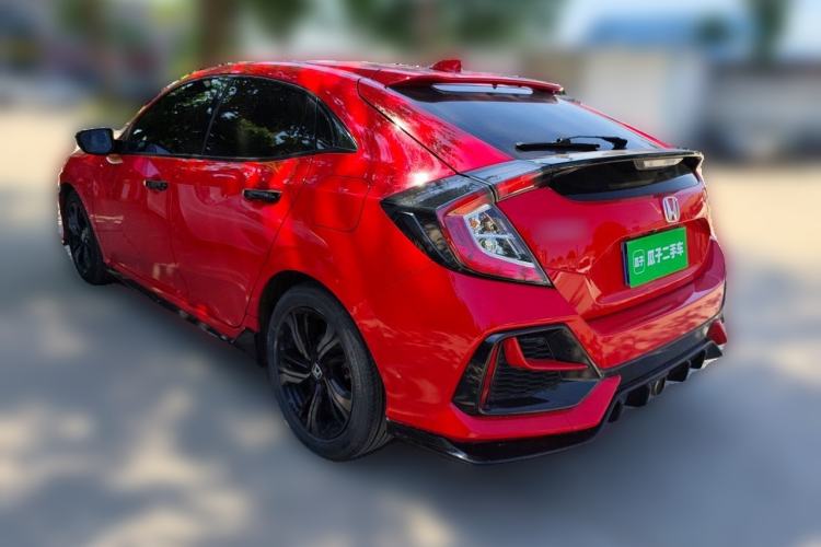 Used Honda Civic 2021 HATCHBACK 220TURBO CVT Trendy Cool Edition Rear Left 45 Deg