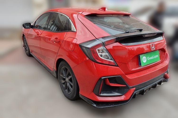 Used Honda Civic 2021 HATCHBACK 220TURBO CVT New Trendsetter Rear Left 45 Deg