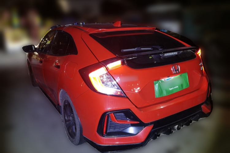 Used Honda Civic 2021 HATCHBACK 220TURBO CVT Dynamic Control Rear Left 45 Deg