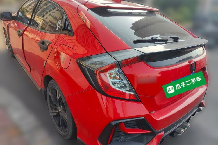 Used Honda Civic 2021 HATCHBACK 220TURBO CVT Trendy Cool Edition Rear Left 45 Deg