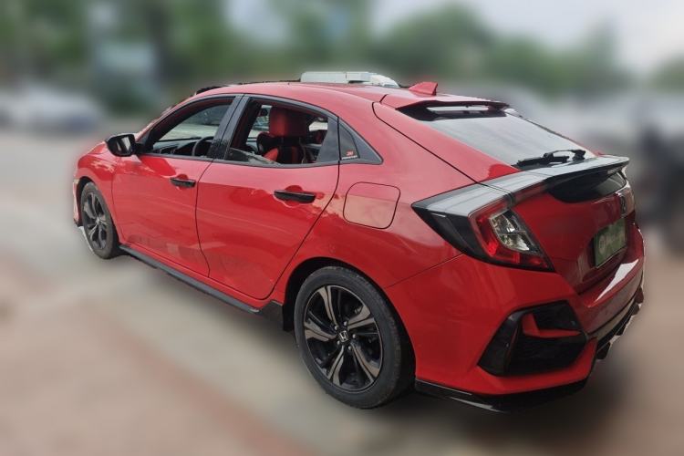 Used Honda Civic 2021 HATCHBACK 220TURBO CVT Trendy Cool Edition Rear Left 45 Deg