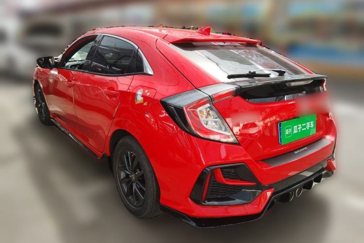 Used Honda Civic 2021 HATCHBACK 220TURBO CVT New Trendsetter Rear Left 45 Deg