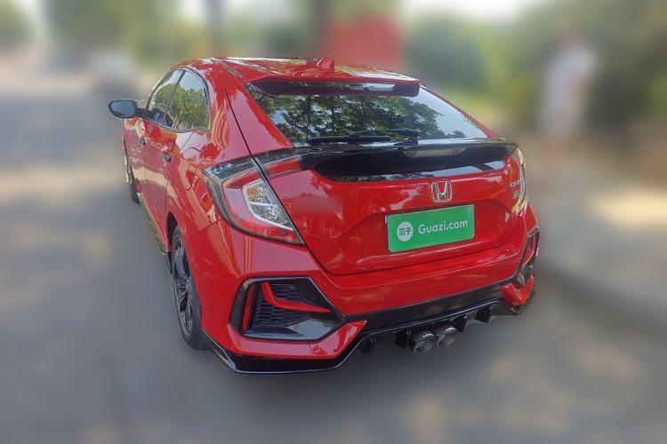 Used Honda Civic 2021 HATCHBACK 220TURBO CVT Trendy Cool Edition Rear Left 45 Deg