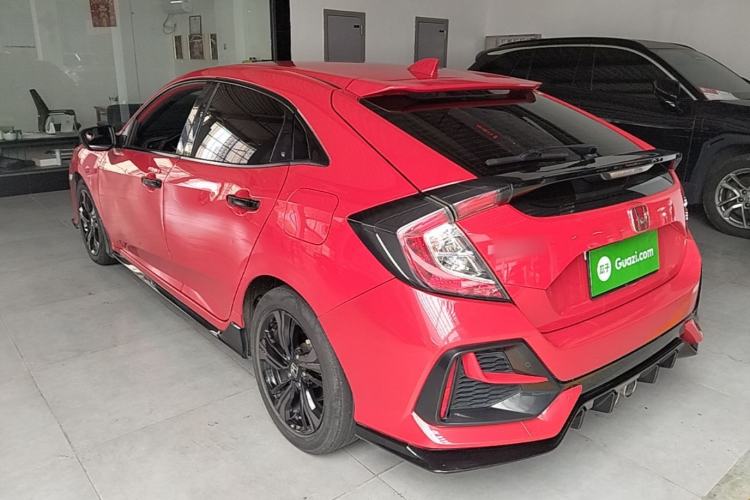 Used Honda Civic 2021 HATCHBACK 220TURBO CVT Trendy Cool Edition Rear Left 45 Deg
