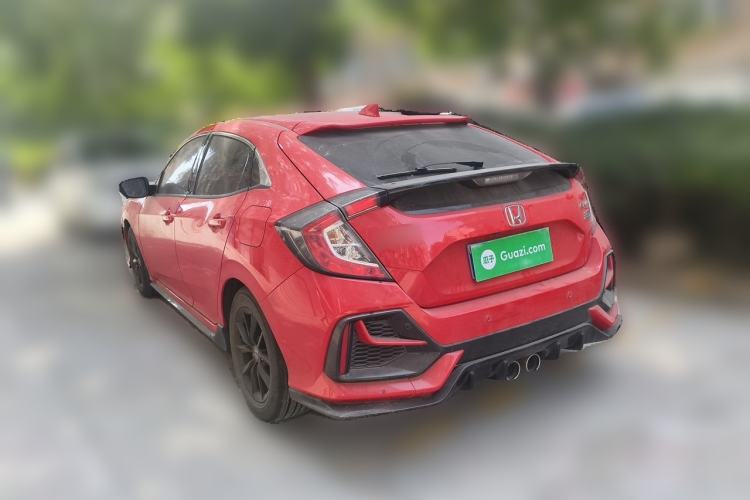 Used Honda Civic 2021 HATCHBACK 220TURBO CVT New Trendsetter Rear Left 45 Deg