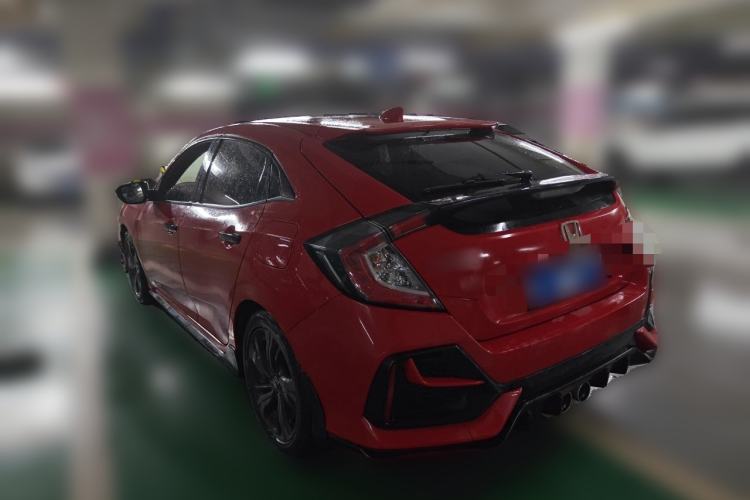 Used Honda Civic 2021 HATCHBACK 220TURBO CVT Trendy Cool Edition Rear Left 45 Deg