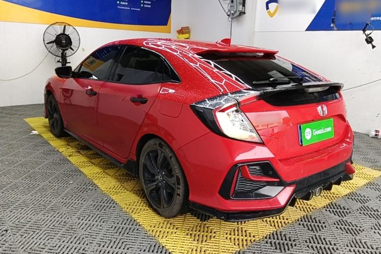 Used Honda Civic 2021 HATCHBACK 220TURBO CVT Trendy Cool Edition Rear Left 45 Deg