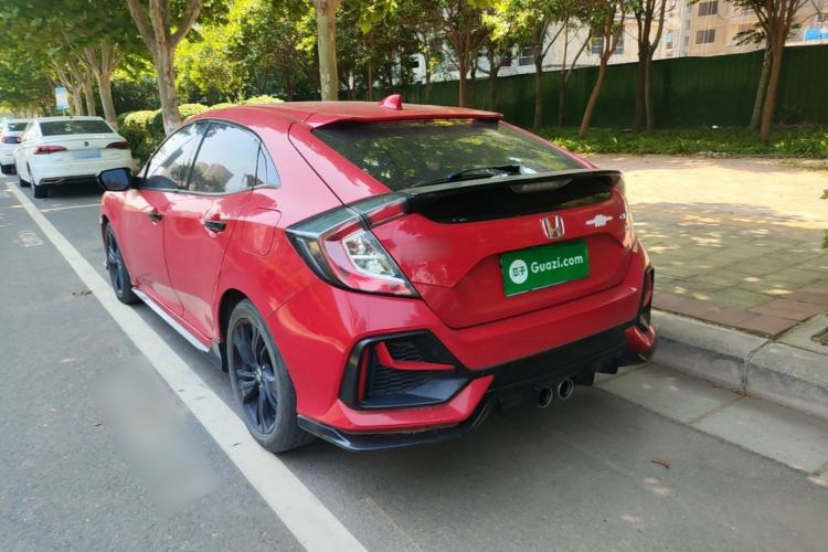 Used Honda Civic 2021 HATCHBACK 220TURBO Manual Driving Pleasure Control Rear Left 45 Deg
