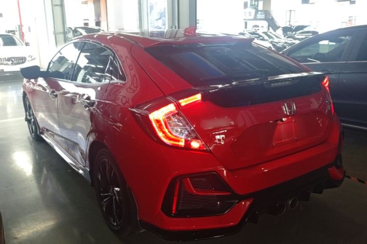 Used Honda Civic 2021 HATCHBACK 220TURBO CVT Trendy Cool Edition Rear Left 45 Deg