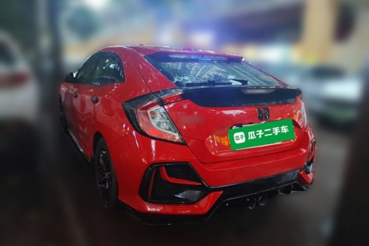 Used Honda Civic 2021 HATCHBACK 220TURBO CVT Trendy Cool Edition Rear Left 45 Deg