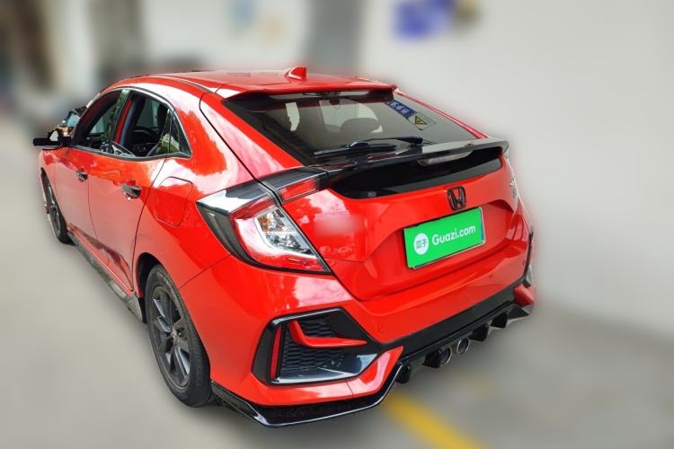 Used Honda Civic 2021 HATCHBACK 220TURBO CVT New Trendsetter Rear Left 45 Deg
