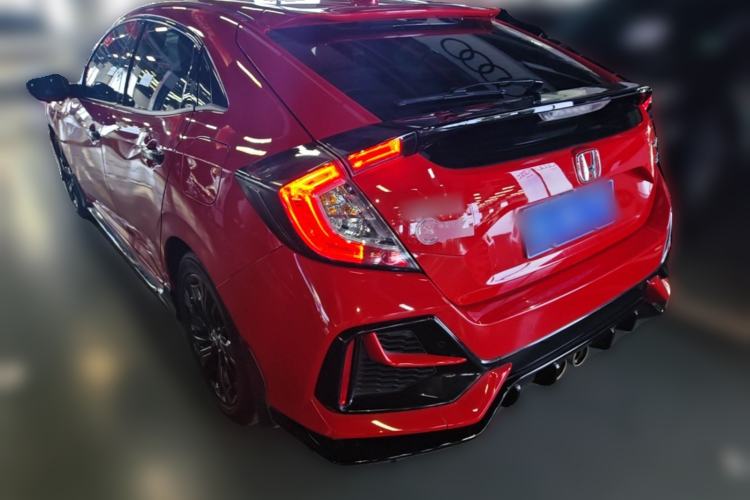 Used Honda Civic 2021 HATCHBACK 220TURBO CVT Trendy Cool Edition Rear Left 45 Deg