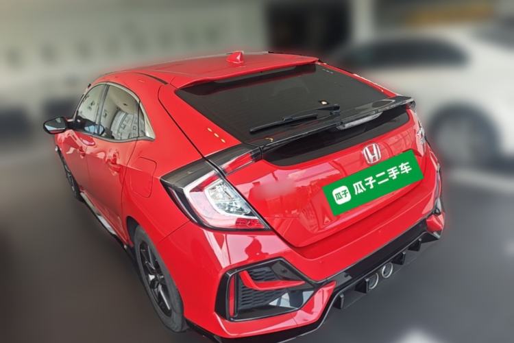 Used Honda Civic 2021 HATCHBACK 220TURBO CVT New Trendsetter Rear Left 45 Deg