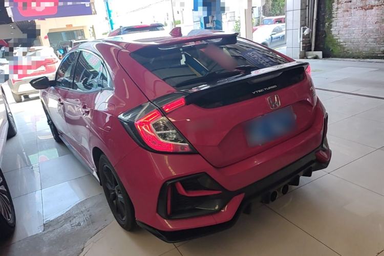 Used Honda Civic 2021 HATCHBACK 220TURBO CVT New Trendsetter Rear Left 45 Deg