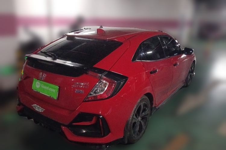 Used Honda Civic 2021 HATCHBACK 220TURBO CVT Trendy Cool Edition Rear Right 45 Deg