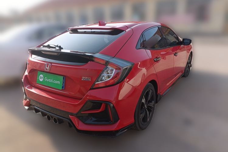 Used Honda Civic 2021 HATCHBACK 220TURBO Manual Driving Pleasure Control Rear Right 45 Deg