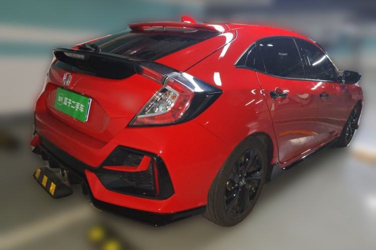 Used Honda Civic 2021 HATCHBACK 220TURBO Manual Driving Pleasure Control Rear Right 45 Deg