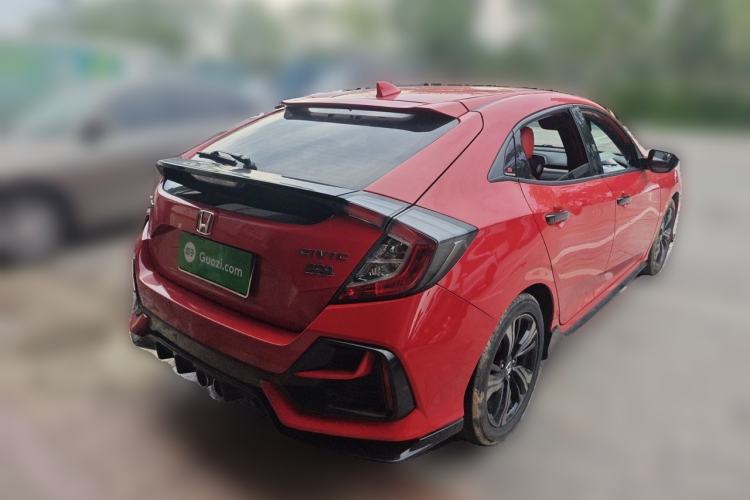 Used Honda Civic 2021 HATCHBACK 220TURBO CVT Trendy Cool Edition Rear Right 45 Deg