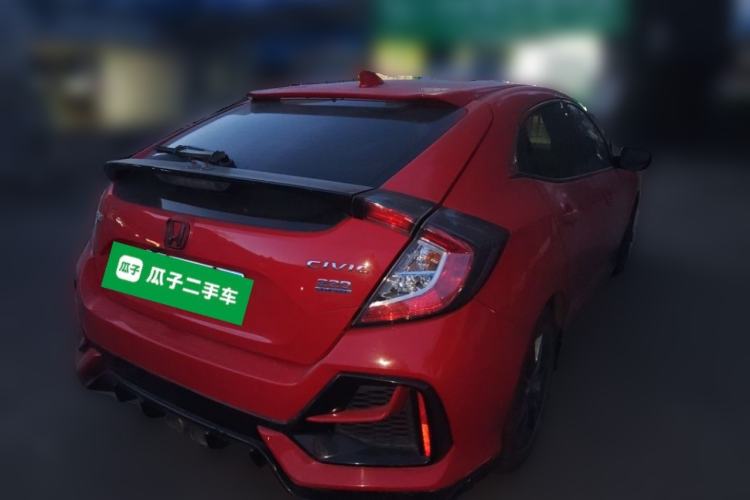 Used Honda Civic 2021 HATCHBACK 220TURBO CVT New Trendsetter Rear Right 45 Deg