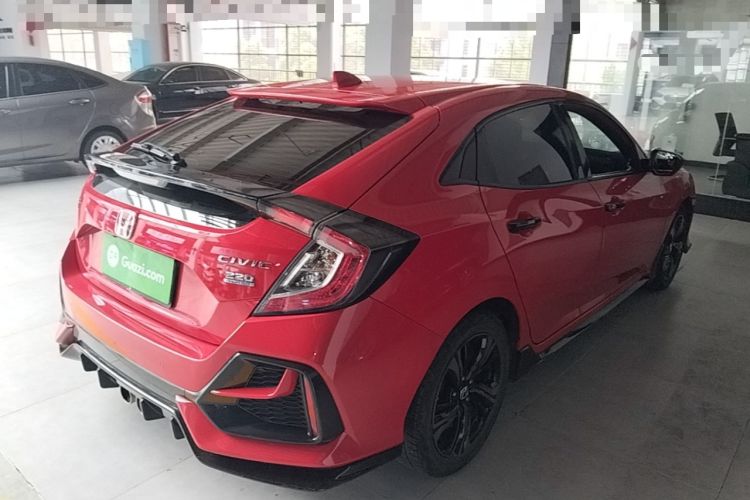 Used Honda Civic 2021 HATCHBACK 220TURBO CVT Trendy Cool Edition Rear Right 45 Deg