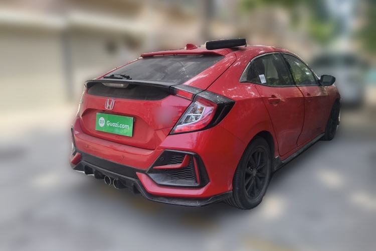 Used Honda Civic 2021 HATCHBACK 220TURBO CVT New Trendsetter Rear Right 45 Deg