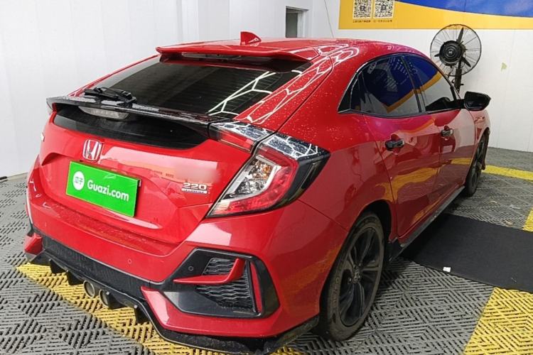 Used Honda Civic 2021 HATCHBACK 220TURBO CVT Trendy Cool Edition Rear Right 45 Deg