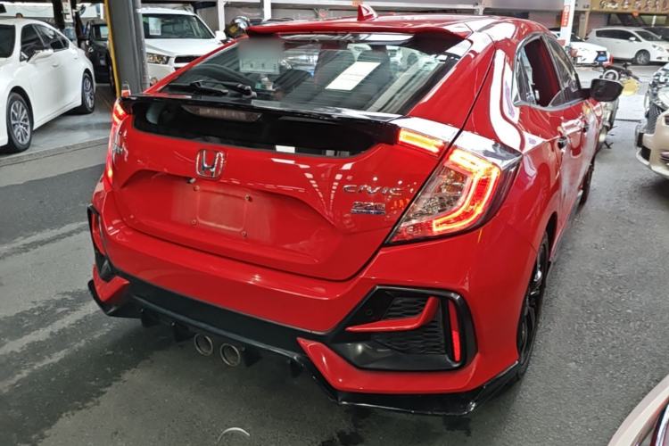 Used Honda Civic 2021 HATCHBACK 220TURBO CVT Trendy Cool Edition Rear Right 45 Deg