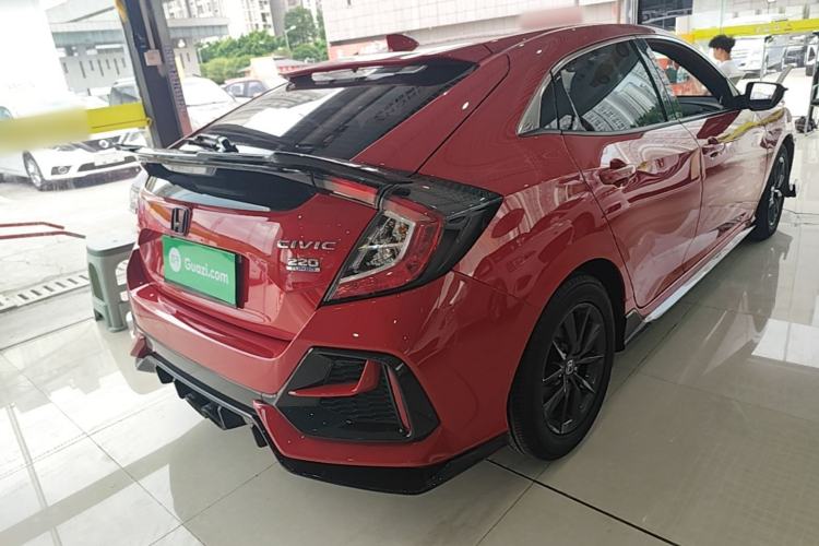 Used Honda Civic 2021 HATCHBACK 220TURBO CVT New Trendsetter Rear Right 45 Deg