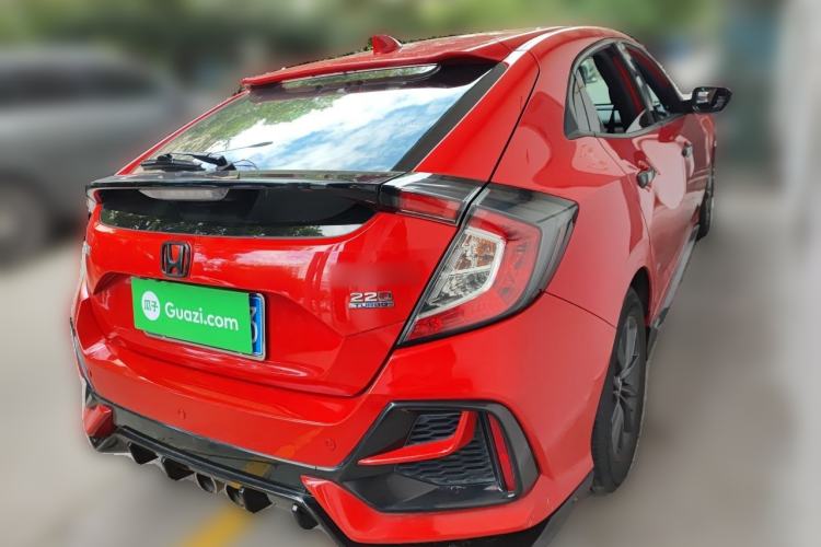 Used Honda Civic 2021 HATCHBACK 220TURBO CVT New Trendsetter Rear Right 45 Deg