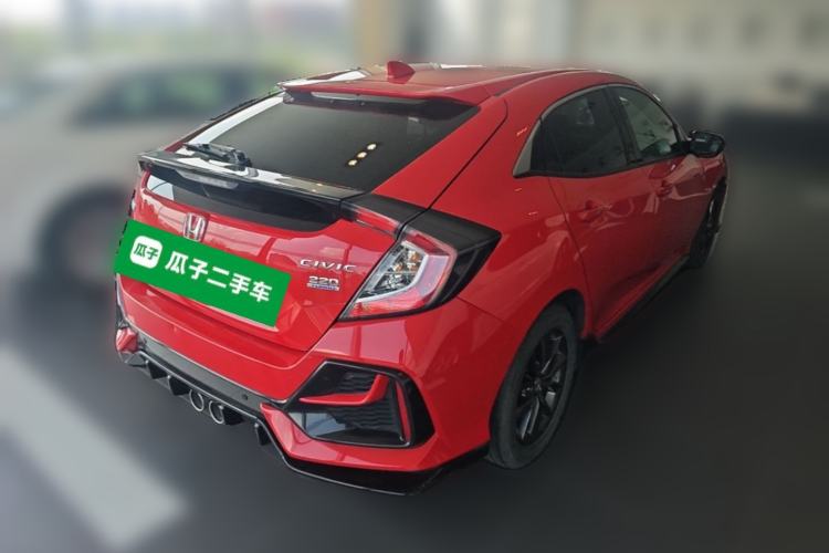 Used Honda Civic 2021 HATCHBACK 220TURBO CVT New Trendsetter Rear Right 45 Deg