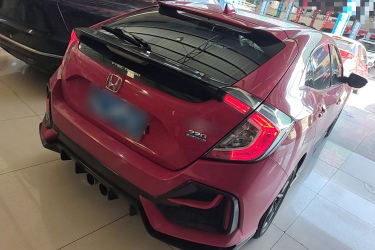 Used Honda Civic 2021 HATCHBACK 220TURBO CVT New Trendsetter Rear Right 45 Deg