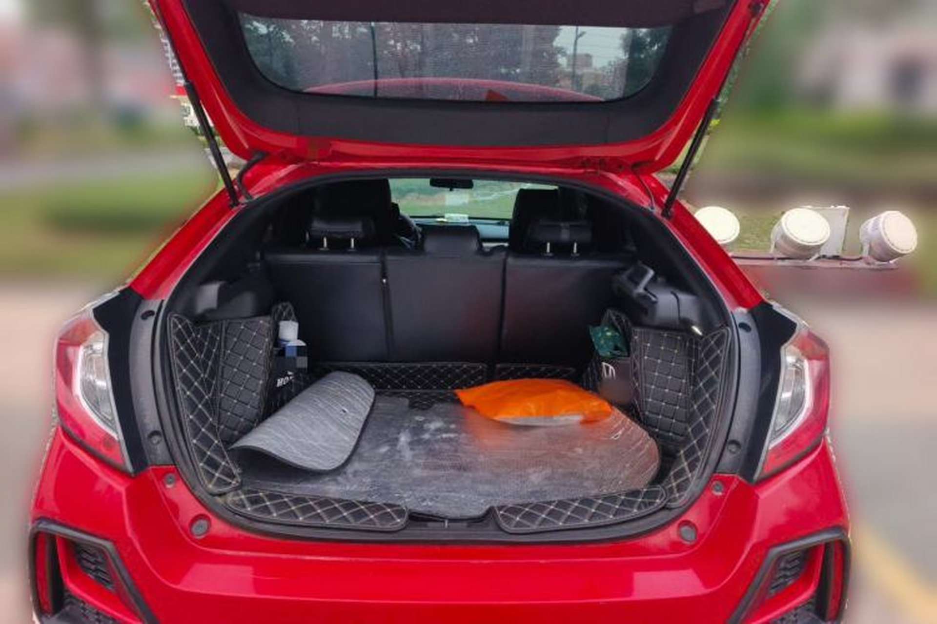 Used Honda Civic 2021 HATCHBACK 220TURBO CVT New Trendsetter Trunk