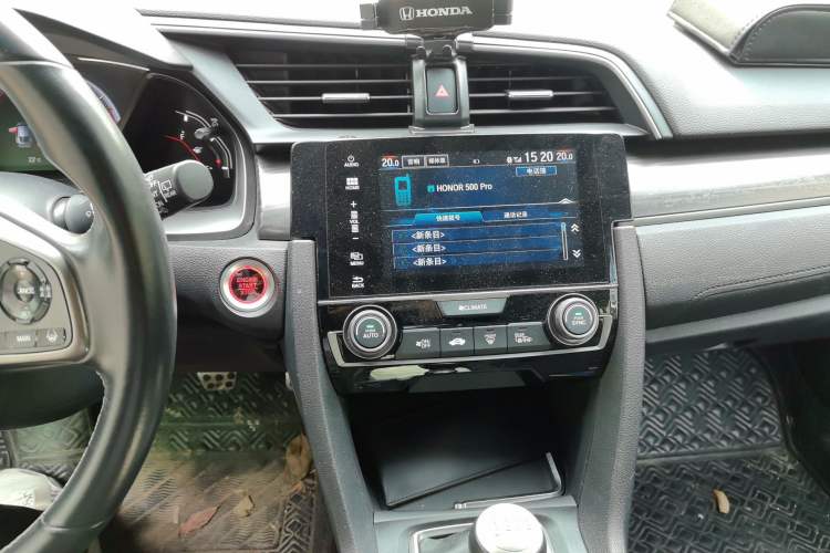 Used Honda Civic 2021 HATCHBACK 220TURBO Manual Driving Pleasure Control Audio And AC Panel