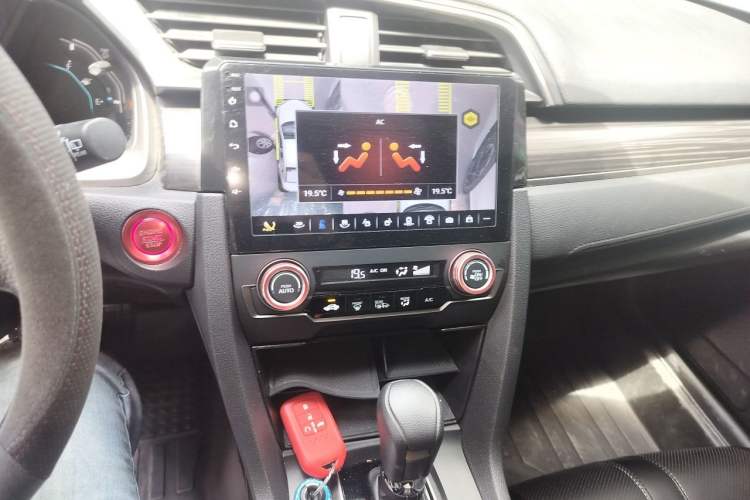 Used Honda Civic 2021 HATCHBACK 220TURBO CVT New Trendsetter Audio And AC Panel
