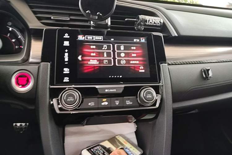 Used Honda Civic 2021 HATCHBACK 220TURBO Manual Driving Pleasure Control Audio And AC Panel