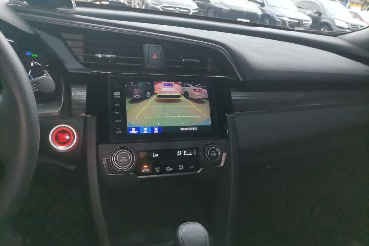 Used Honda Civic 2021 HATCHBACK 220TURBO CVT New Trendsetter Audio And AC Panel