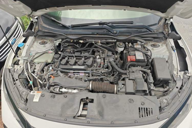 Used Honda Civic 2021 HATCHBACK 220TURBO CVT New Trendsetter Engine Bay