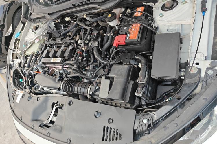 Used Honda Civic 2021 HATCHBACK 220TURBO CVT New Trendsetter Engine Bay