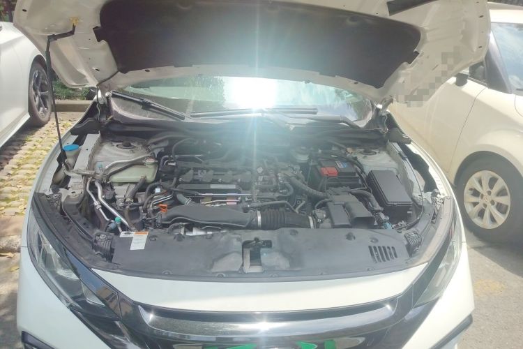 Used Honda Civic 2021 HATCHBACK 220TURBO CVT New Trendsetter Engine Bay