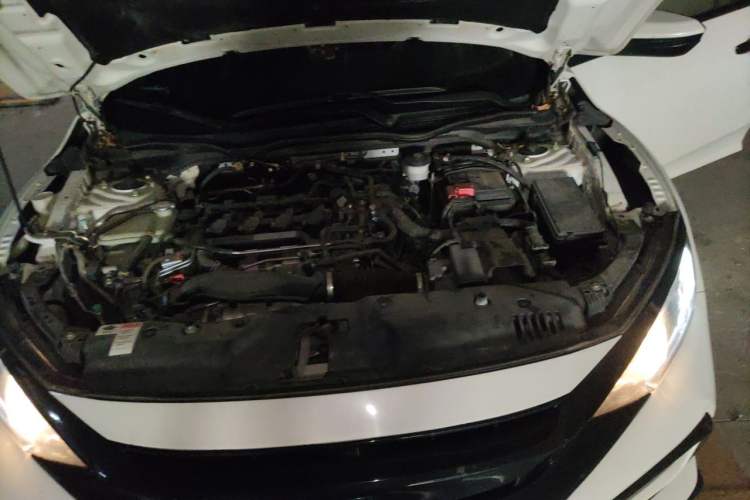 Used Honda Civic 2021 HATCHBACK 220TURBO CVT New Trendsetter Engine Bay